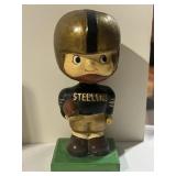 1960S PITTSBURGH STEELERS BOBBLEHEAD WITH WOOD