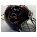 HAND SIGNED MIKE ROZIER MINI HELMET W/ COA IN CASE