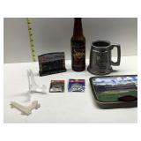 STEIN PEWTER # 1 PITT 1976, BRIAN RUST EMPTY