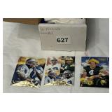 1996 PINNACLE ASSORTED FOOTBALL CARDS STEELERS,