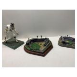 FORBES FIELD STATUE, PNC PARK WITH SOME DAMAGE,