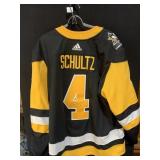 JUSTIN SCHULTZ AUTOGRAPHED PITTSBURGH PENGUINS