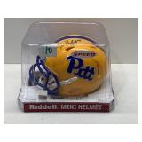 AUTOGRAPHED PITT MINI HELMET BY KENNY PICKETT IN