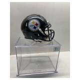 PITTSBURGH STEELERS MINI HELMET AUTOGRAPHED BY