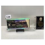 2001 INAUGURAL SEASON GAME TICKET AT HEINZ FIELD