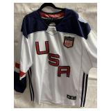 ADIDAS NHL USA WORLD CUP 2 XL W/ TAGS JERSEY