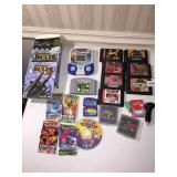 ASSORTED GENESIS GAMES AND N64 ALONG WITH POKï¿½MON