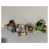 STEELER 2 ORNAMENTS, PENGUIN ORNAMENT, PIRATES