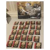 25 STEELER MEDALLIONS AND PITTSBURGH PRESS ALBUM