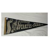 PITTSBURGH PIRATES WORLD CHAMPS 1960 PENNANT