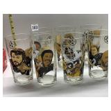 7 MCDONALDS STEELER GLASSES HALL A FAME GLASSES