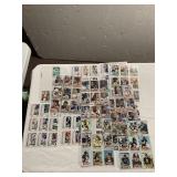 SHEETS OF BASEBALL CARDS DUNRUSS TOPPS 1980S SEE