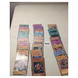 ASSORTED YUGIUH CARDS 1996 MOST SHOW CORNER WEAR