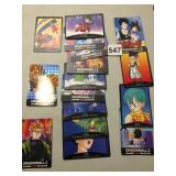 DRAGON BALL Z CARDS VERY GOOD TO EXCELLENT COND