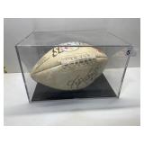 STEELERS AFC EAST CHAMPIONSHIP FOOTBALL SIGNED BY
