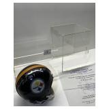 STEELERS AUTOGRAPHED MINI HELMET BY ERNIE