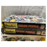 THREE JIGSAW PUZZLES FAIRFIELD "SHAPE ï¿½PUZZLE TWO