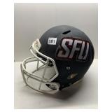 HELMET RIDDELL - SFU GAME USED SAINT FRANCIS RED
