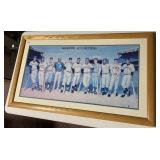 500 HOME RUN HITTERS - BY RON LEWIS 1988 PRINT