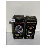 TWO RYAN DOUMIT BOBBLE HEAD
