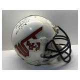 SIGNED W & J HELMET JOHN BANAZAK SIGNED GAME USED