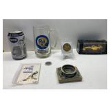 PITT CUP, STADIUM MINIATURE, PATERNO BEER CAN,