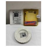 STEELER STILL SUPER ASHTRAY AND TRIVET MEMO PAD