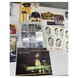 PIRATES 1982 CALENDAR ASSORTED BASEBALL CARDS