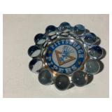 PITTSBURGH PIPERS GLASS ASHTRAY