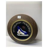 PITTSBURGH PENGUINS PLASTIC WALL DISPLAY