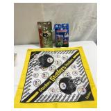 MASCOT HOOK HEADLINERS GREG LLOYD STEELER SCARF