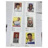 SET OF SIX CARDS MMA 1992 HALL OF FAME BASEBALL