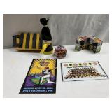 STEELERS 1979 IRON CITY ALUM BEER WRAP BLOCK