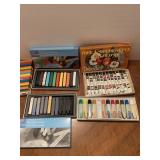 PASTEL AND OILS