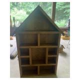 31X20 WOOD SHADOW BOX / DOLL HOUSE