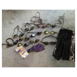 SWIMMERS GOGGLES, DAVIS CAP, ETC.