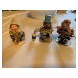 GNOME VINTAGE FIGURE W/ CHENILLE, PINECONE