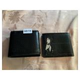COACH WALLET AND BLACK BUTLER WALLET