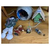 LIGHT UP ORNAMENT AND HOUSE