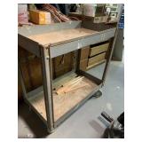 ROLLING TWO TIER UTILITY CART