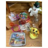 SINGING FROSTY PLUSH, DORA CD ROM AND GAME, TY
