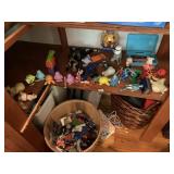 ASSORTED TOYS, FIGURES, ANIMALS, ETC.