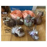 CREP PAPER, FAUX ACORNS, ETC.