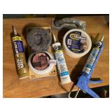 CAULK GUNS, LIQUID NAILS, FURNITURE MOVERS, FIB