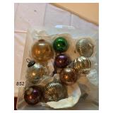 MERCERIZED ORNAMENTS 7 PC.