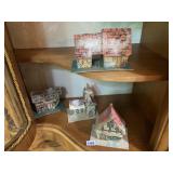 4 CARDBOARD HOUSES, 6X6