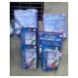 LIGHT HOOKS AND GUTTER HANGERS, 7 BOXES