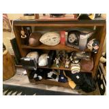 SOLID OAK BOOKCASE 36" H X 36" W X 12" D