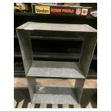GALVANIZED SHELF 18.5" X 6" H X 12" W