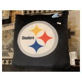 STEELERS CLOUD PILLOW, NWT, 24X24